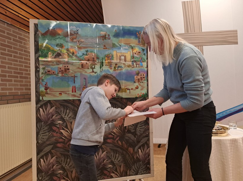 Samen met elkaar onderweg naar Pasen